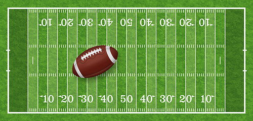 Image showing American Football Field