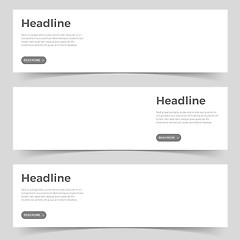 Image showing Horizontal Mockup Banners