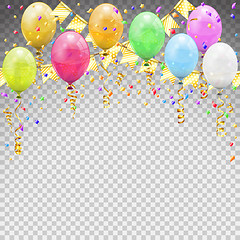 Image showing Birthday Party with Balloons