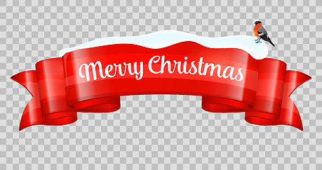 Image showing Christmas Realistic Banner