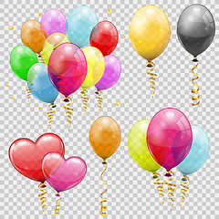 Image showing Set Helium Balloons