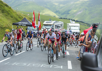 Image showing Gruppetto - Tour de France 2014