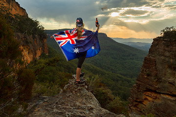 Image showing Celebrate Australia Day Blue Mountains