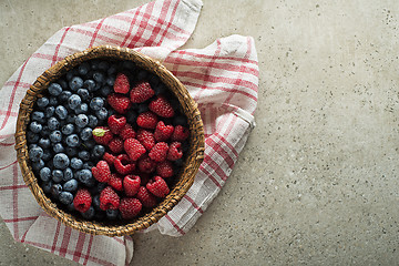 Image showing Berries fruit