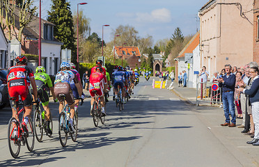 Image showing The Peloton - Paris Roubaix 2016