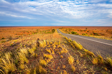 Image showing Desert Highway