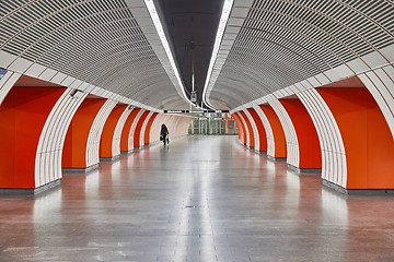 Image showing Metro station underground