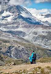 Image showing Gornergrat Zermatt, Switzerland, Swiss Alps