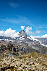 Image showing Gornergrat Zermatt, Switzerland, Matterhorn