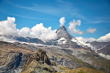 Image showing Gornergrat Zermatt, Switzerland, Matterhorn