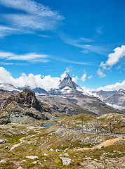 Image showing Gornergrat Zermatt, Switzerland, Matterhorn