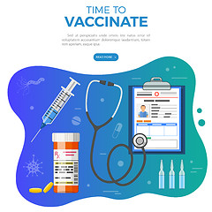 Image showing Vaccination, Diabetes, Immunization banner