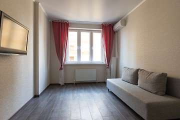 Image showing Interior of a small room in the apartment for rent