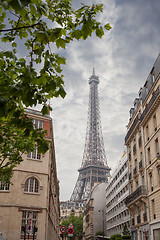 Image showing building in Paris near Eiffel Tower