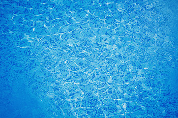 Image showing Blue Water Background