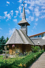 Image showing Wooden Church of Monastery