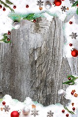 Image showing Christmas Greeting Background
