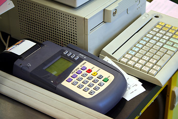 Image showing credit card machine