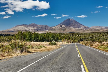 Image showing Volcanic Landscape, Tongariro