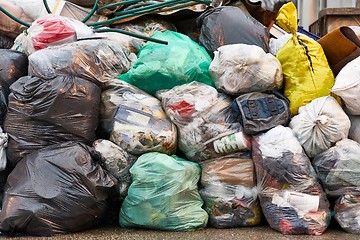 Image showing Mountain of trash