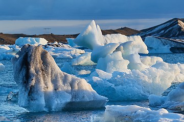 Image showing Glacial lake in Iceland