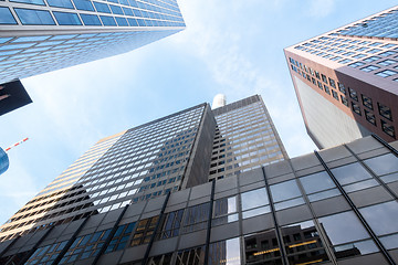 Image showing Frankfurt Germany with some skyscrapers