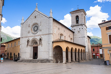 Image showing Nursia in Italy Marche