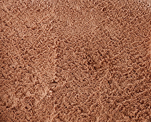 Image showing chocolate ice cream texture