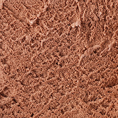 Image showing chocolate ice cream background