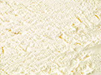 Image showing vanilla ice cream texture