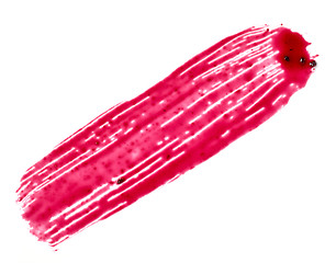 Image showing black currant sauce on white background