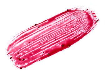 Image showing black currant sauce on white background