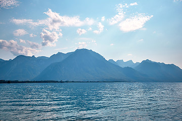 Image showing Geneva lake, Switzerland