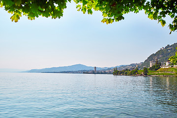 Image showing Geneva lake, Switzerland