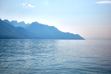 Image showing Geneva lake, Switzerland