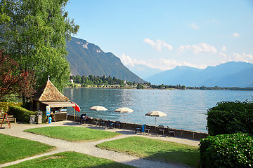 Image showing Geneva lake, Switzerland