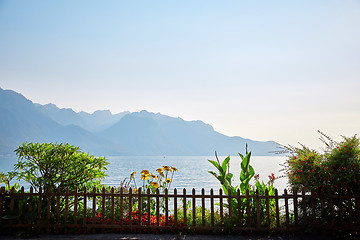 Image showing Geneva lake, Switzerland