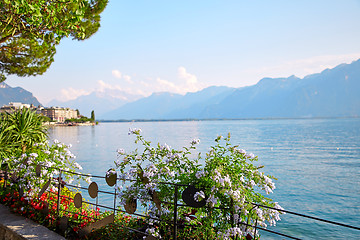 Image showing Geneva lake, Switzerland