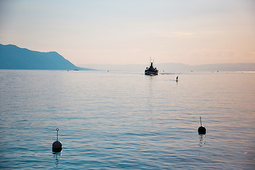 Image showing Geneva lake, Switzerland