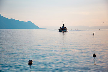 Image showing Geneva lake, Switzerland