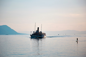 Image showing Geneva lake, Switzerland