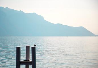 Image showing Geneva lake, Switzerland