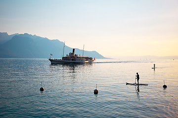 Image showing Geneva lake, Switzerland