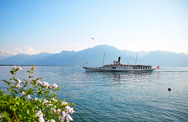 Image showing Geneva lake, Switzerland