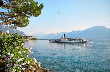 Image showing Geneva lake, Switzerland