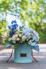 Image showing bouquet of different flowers