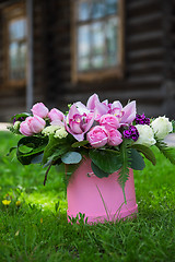 Image showing bouquet of different flowers