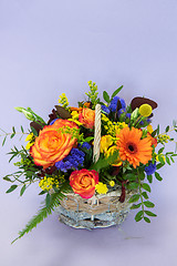 Image showing bouquet of different flowers