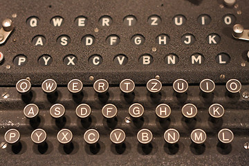 Image showing Enigma Keyboard