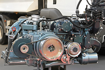 Image showing Truck Engine